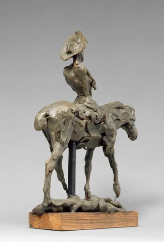 Don Quichotte à cheval - Emmanuel Fremiet