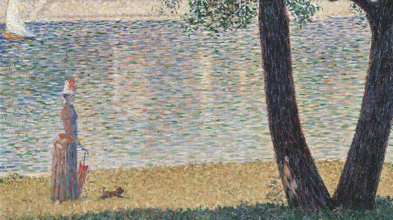Georges Seurat (1859 -1891), La Seine à Courbevoie 1885