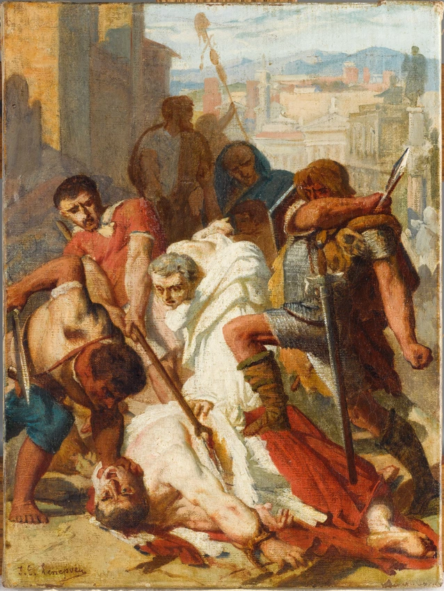 La Mort de Vitellius - Jules-Eugène Lenepveu
