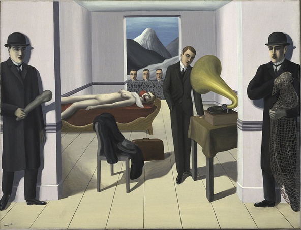 René Magritte-L'assassin menacé
