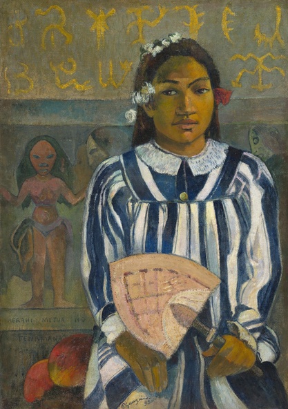 Paul Gauguin-Merahi metua no Tehamana (Tehamana Has Many Parents or The Ancestors of Tehamana)