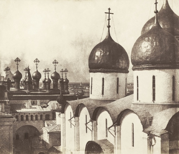 Roger Fenton-Dômes du Kremlin