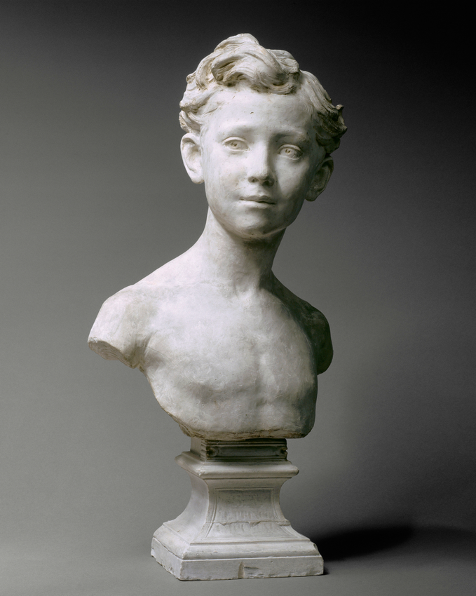 Le Prince impérial, buste nu - Jean-Baptiste Carpeaux