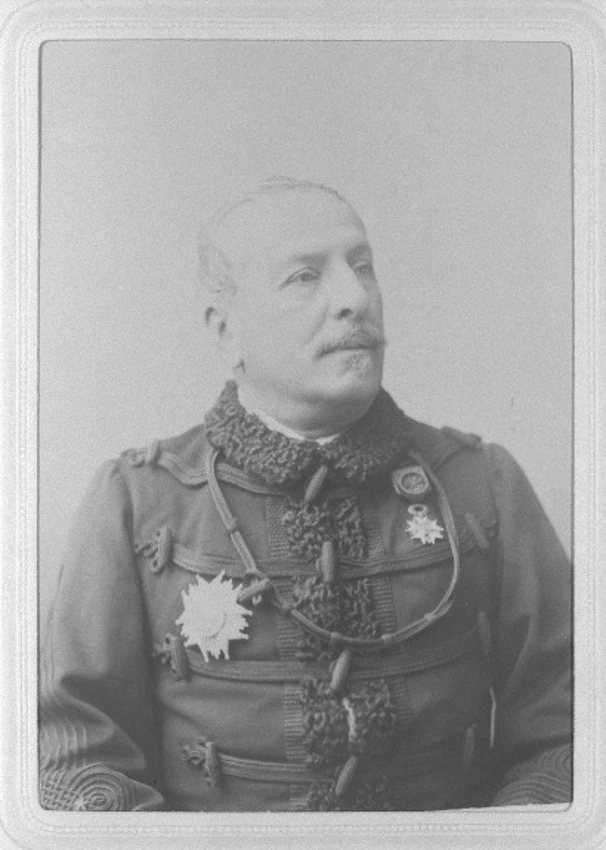 Général de Miribel, ancien chef d'état-major de l'armée française - Eugène Pirou