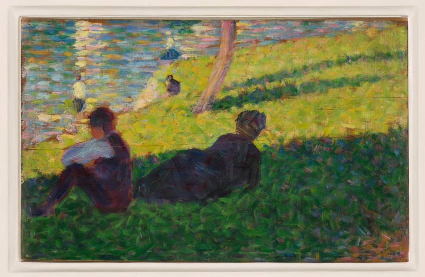 Etude pour "Un dimanche après-midi à l'île de la Grande Jatte" - Georges Seurat
