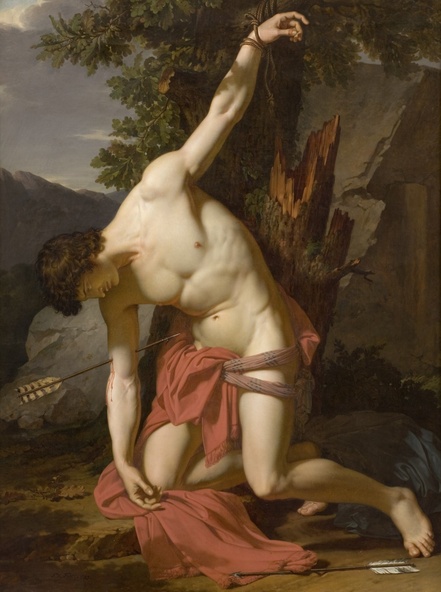 François-Xavier Fabre-Saint Sébastien expirant