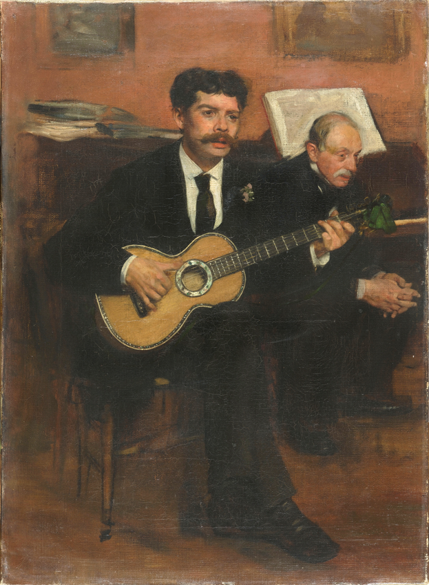 Lorenzo Pagans et Auguste de Gas - Edgar Degas