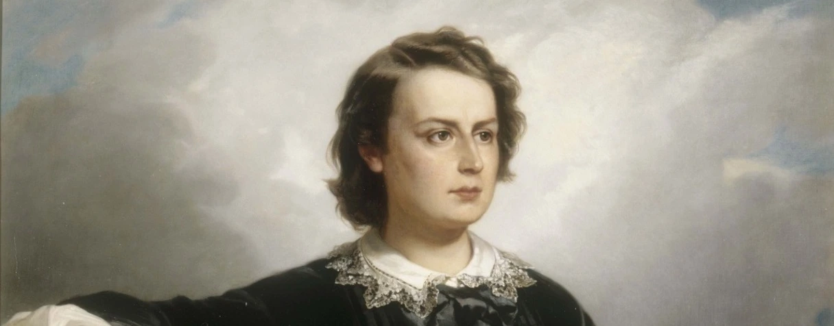 tableau, Edouard Dubufe, Rosa Bonheur, Portrait de Rosa Bonheur, vers 1857