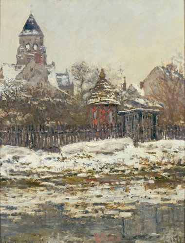 Eglise de Vétheuil - Claude Monet