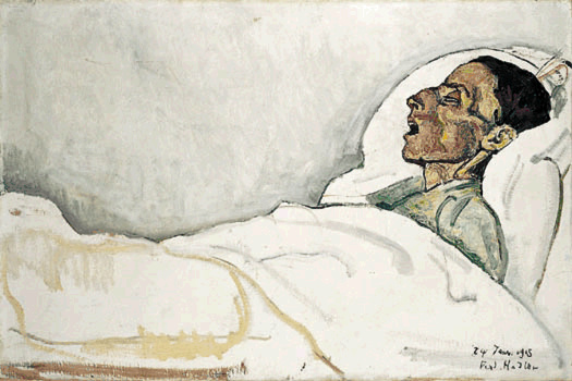 Ferdinand Hodler-Valentine à l'agonie