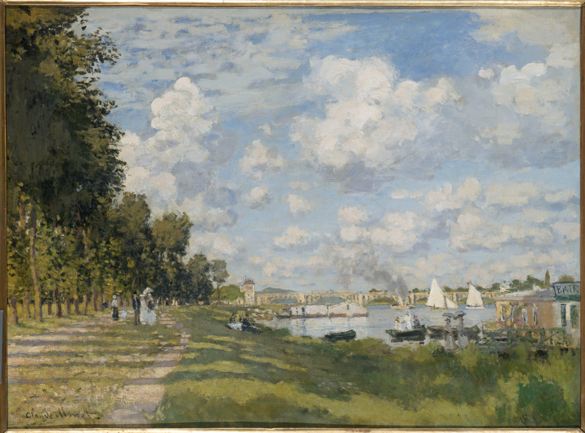 Le Bassin d'Argenteuil - Claude Monet