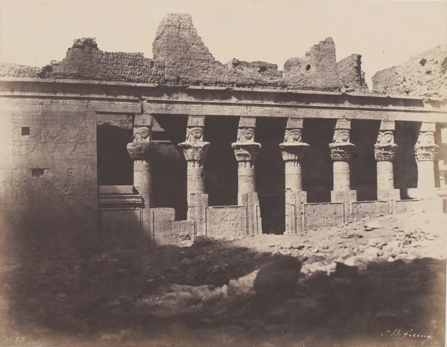 Philae, Temple d'Hathor - John Beasley Greene