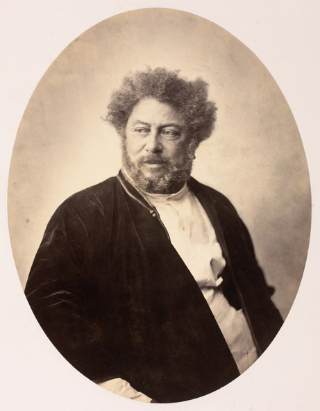 Gustave Le Gray-Portrait d'Alexandre Dumas en costume russe