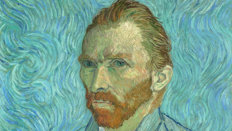 tableau, Vincent Van Gogh, Portrait de l'artiste (détail), en 1889