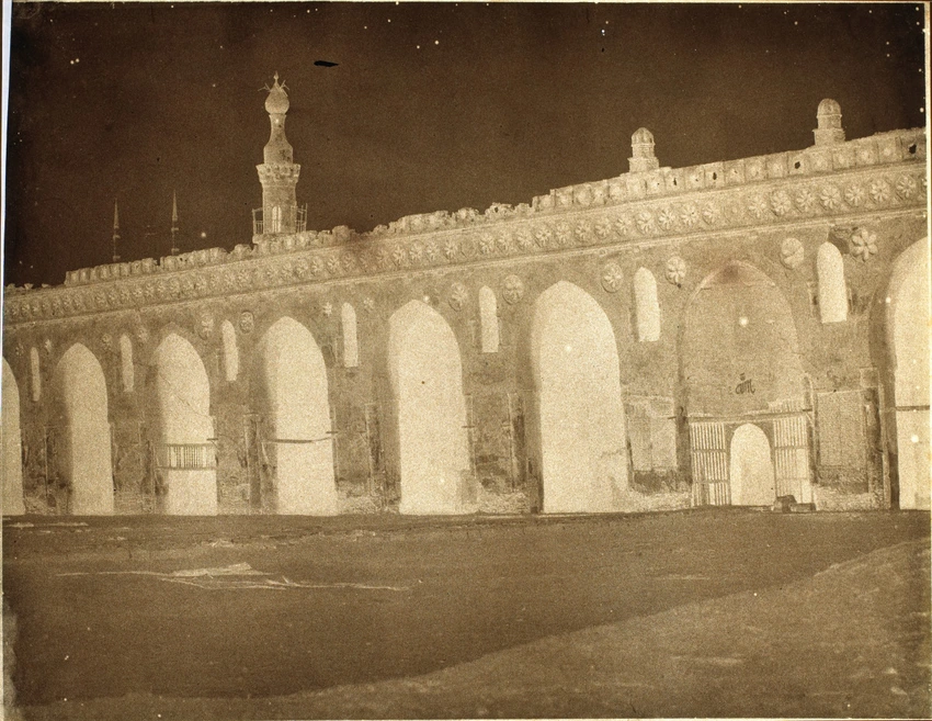 Le Caire, mosquée de Ebn Touloun, cour intérieure - John Beasley Greene