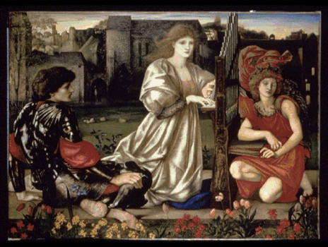 Edward Burne-Jones-Le Chant d'Amour