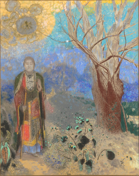 Odilon Redon-Le Bouddha