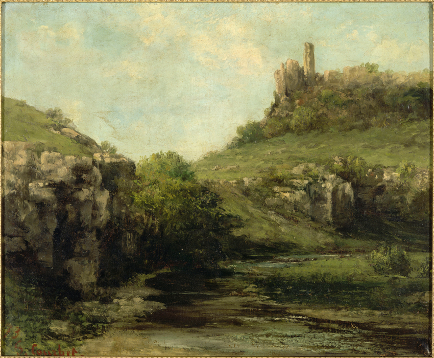 La Source à Ornans - Gustave Courbet