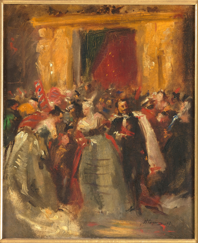 Bal costumé au palais des Tuileries - Jean-Baptiste Carpeaux