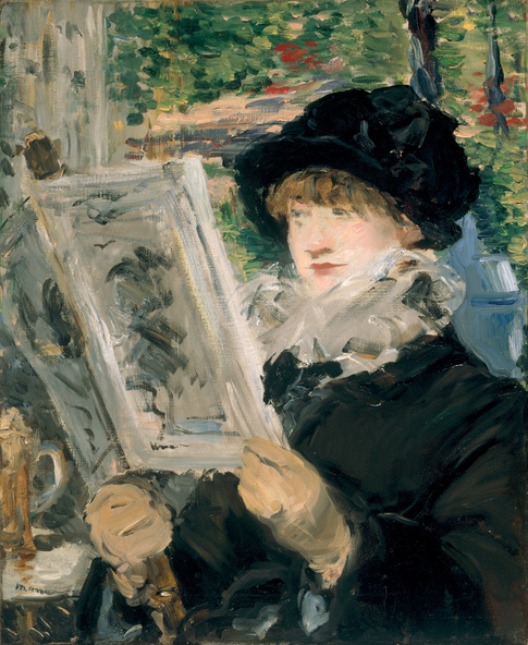 Edouard Manet-La liseuse