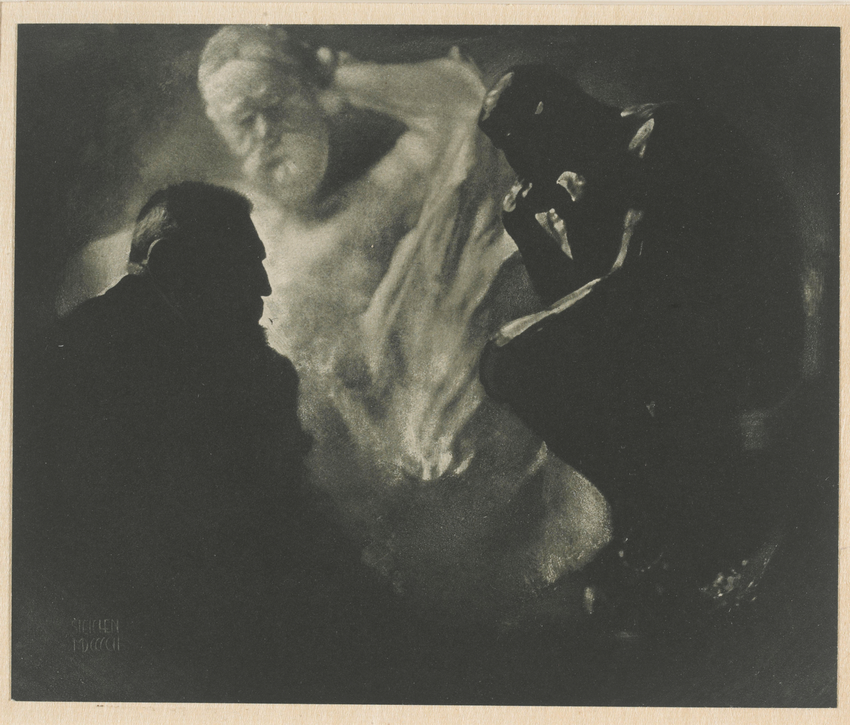 Rodin, le Penseur - Edward Steichen