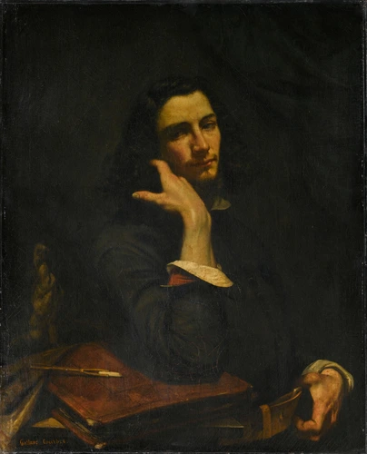L'Homme à la ceinture de cuir. Portrait de l'artiste - Gustave Courbet