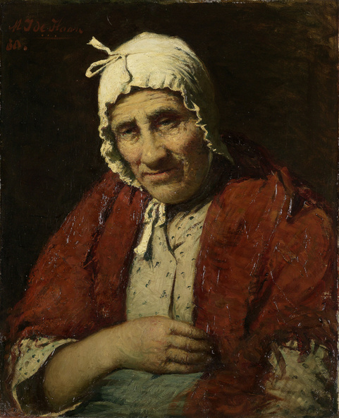 Meijer de Haan-Type ou Portrait d'une vieille Israélite
