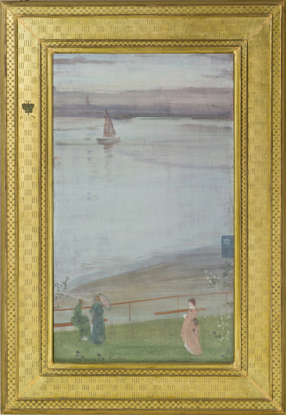 James Abbott McNeill Whistler-Variations en violet et vert