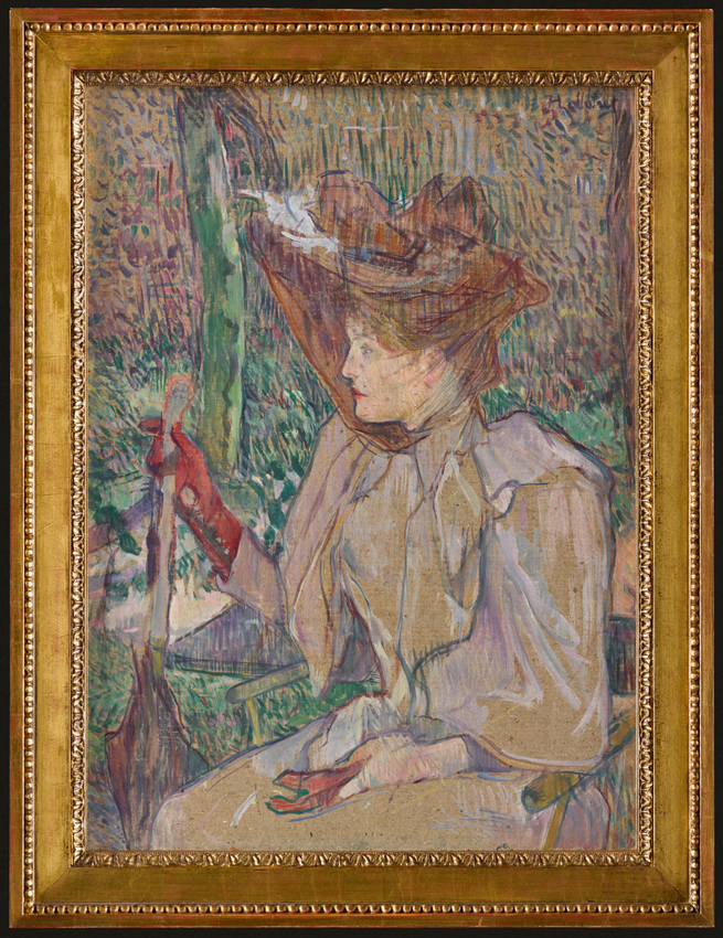 La Femme aux gants - Henri de Toulouse-Lautrec