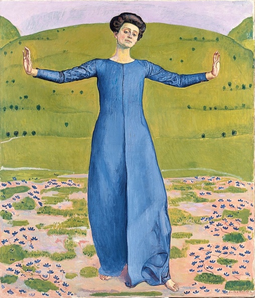 Ferdinand Hodler-Chant du lointain