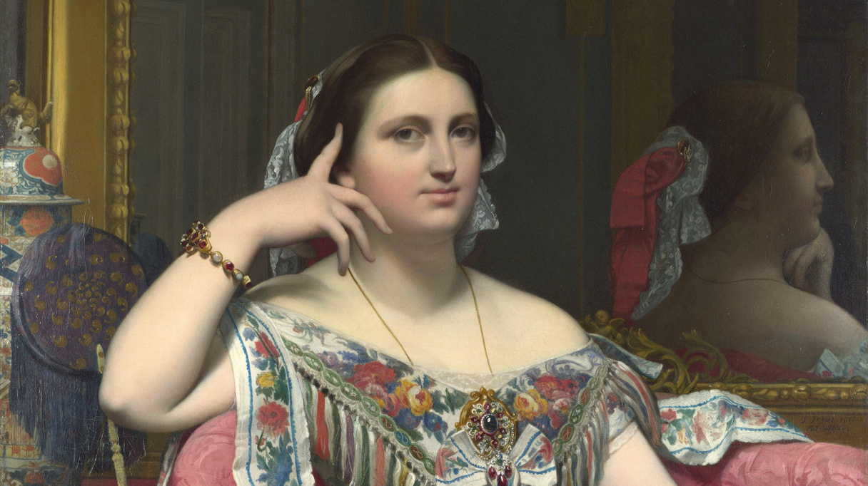 Madame Moitessier, Jean Auguste Dominique Ingres