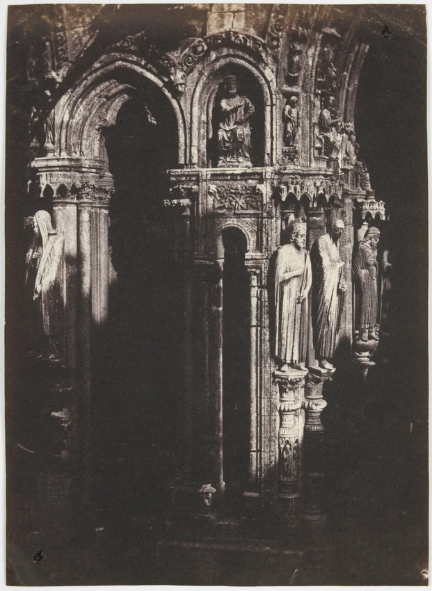 Cathédrale de Chartres, le portail nord - Charles Nègre