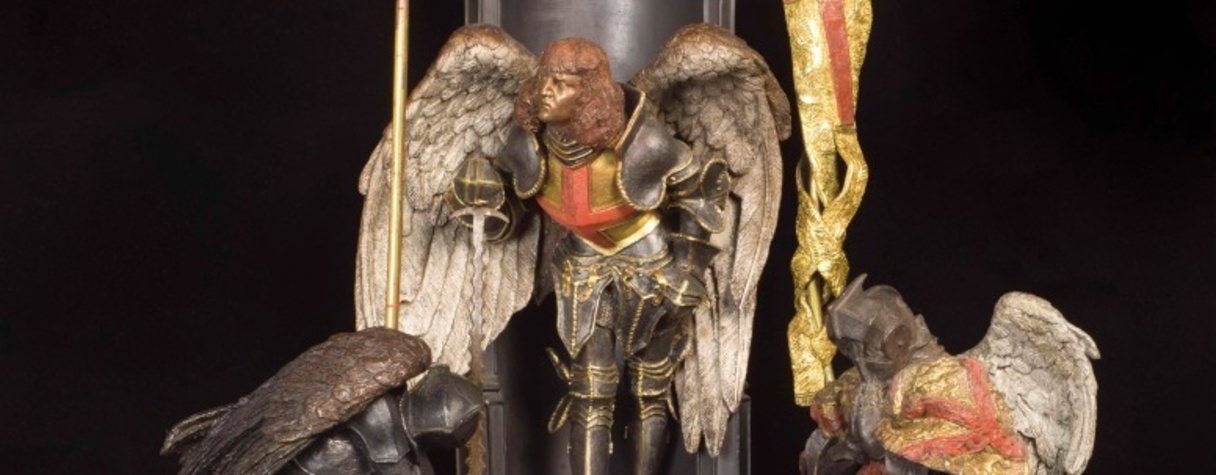 La Lampe dite de Saint Michel (1832), Félicie de Fauveau