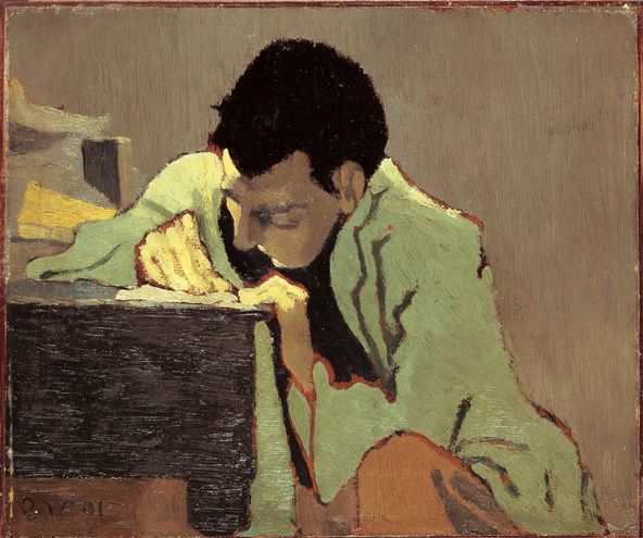 Edouard Vuillard-Portrait de Lugné-Poe