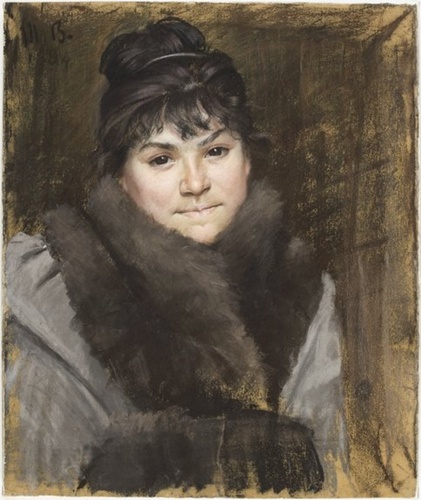 Portrait de Madame X - Marie Bashkirtseff