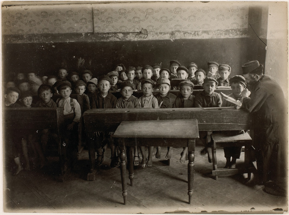 Anonyme-Ecole juive, ghetto de Varsovie