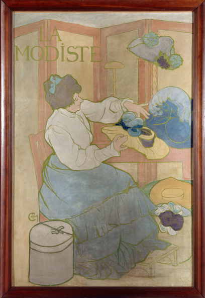 Alexandre Charpentier-La modiste