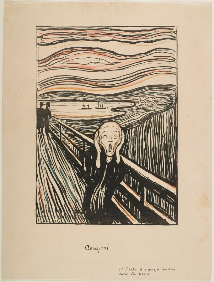 Edvard Munch, Le Cri, 1895