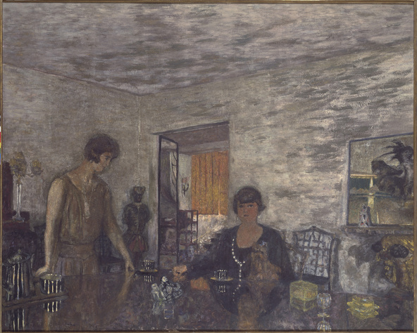 Edouard Vuillard-Misia Sert et sa nièce Mimi Godebska. Les Tasses noires