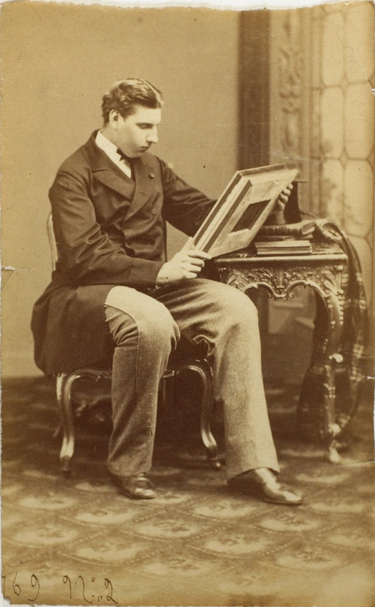 Portrait de jeune homme - André Adolphe Eugène Disdéri