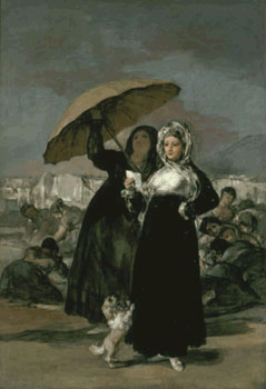 Francisco de Goya y Lucientes-La lettre (les jeunes)