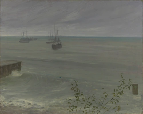 James Abbott McNeill Whistler, Symphony in Grey and Green: The Ocean, 1866