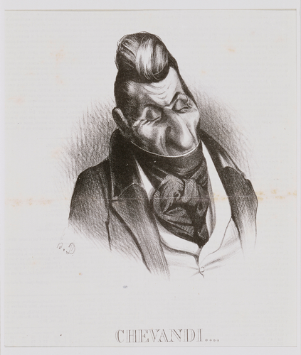 Chevandi... - Honoré Daumier