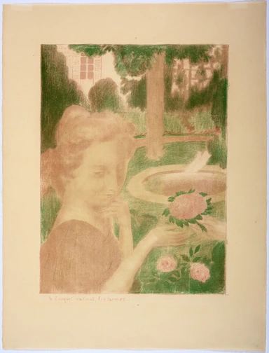 estampe, Maurice Denis, Ambroise Vollard, Auguste Clot, Le Bouquet matinal, les larmes, entre 1892 et 1899