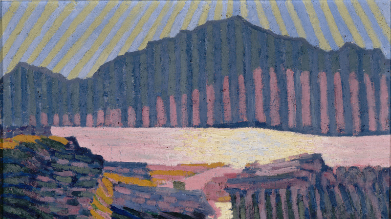 Vue de Capolago (Vers 1907), Giacometti, Giovanni