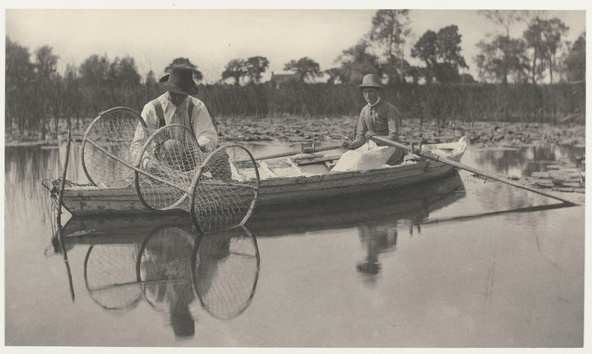Peter Henry Emerson, Thomas Frederick Goodall-Setting the Bow-Net