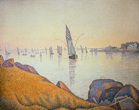 Paul Signac-Concarneau. Calme du soir. Opus 220 (Allegro maestoso)