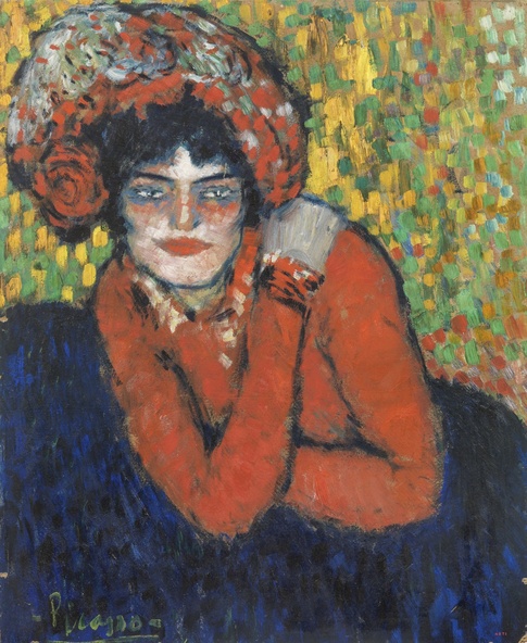 Pablo Picasso-L'Attente (Margot)