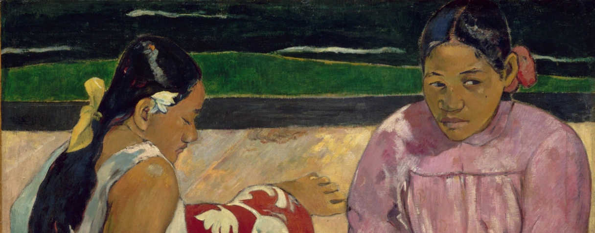 tableau, Paul Gauguin, Femmes de Tahiti, en 1891