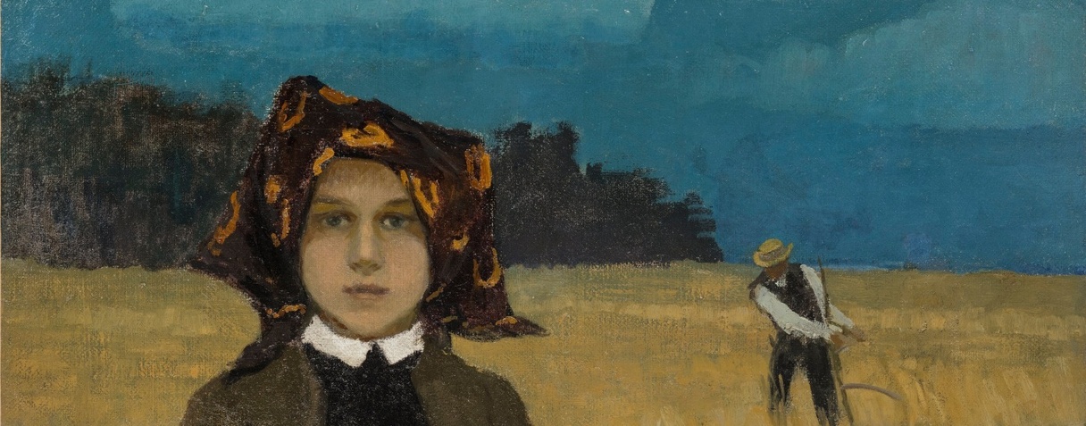 Jeune paysanne (Vers 1904), Johann Walter